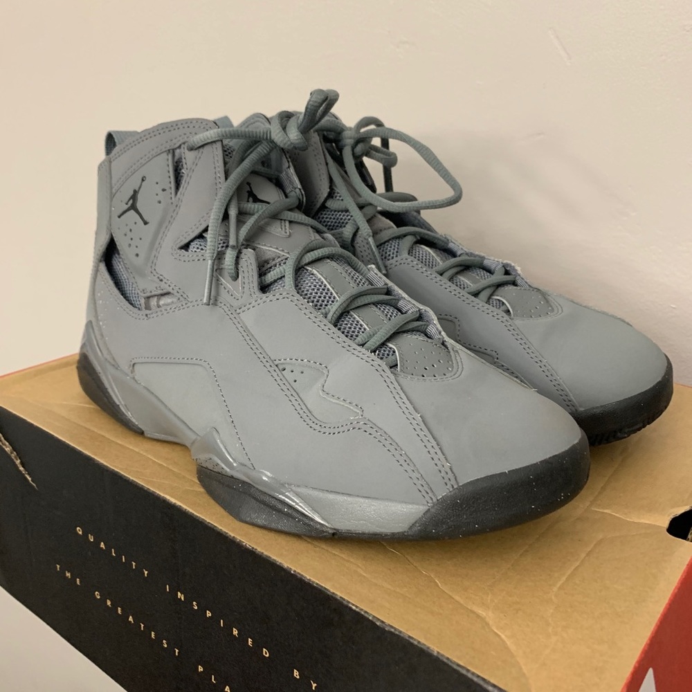 Jordan True Flight Cool Grey Black